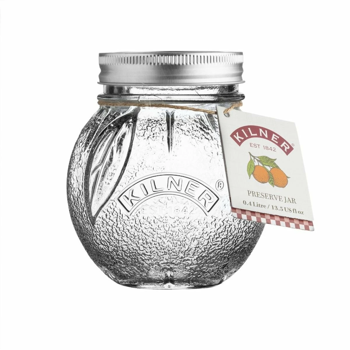 Kilner 13.5oz Fruit Jar | Orange - Image 2