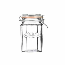 Kilner Facetted Clip Top Jar | 33.4oz