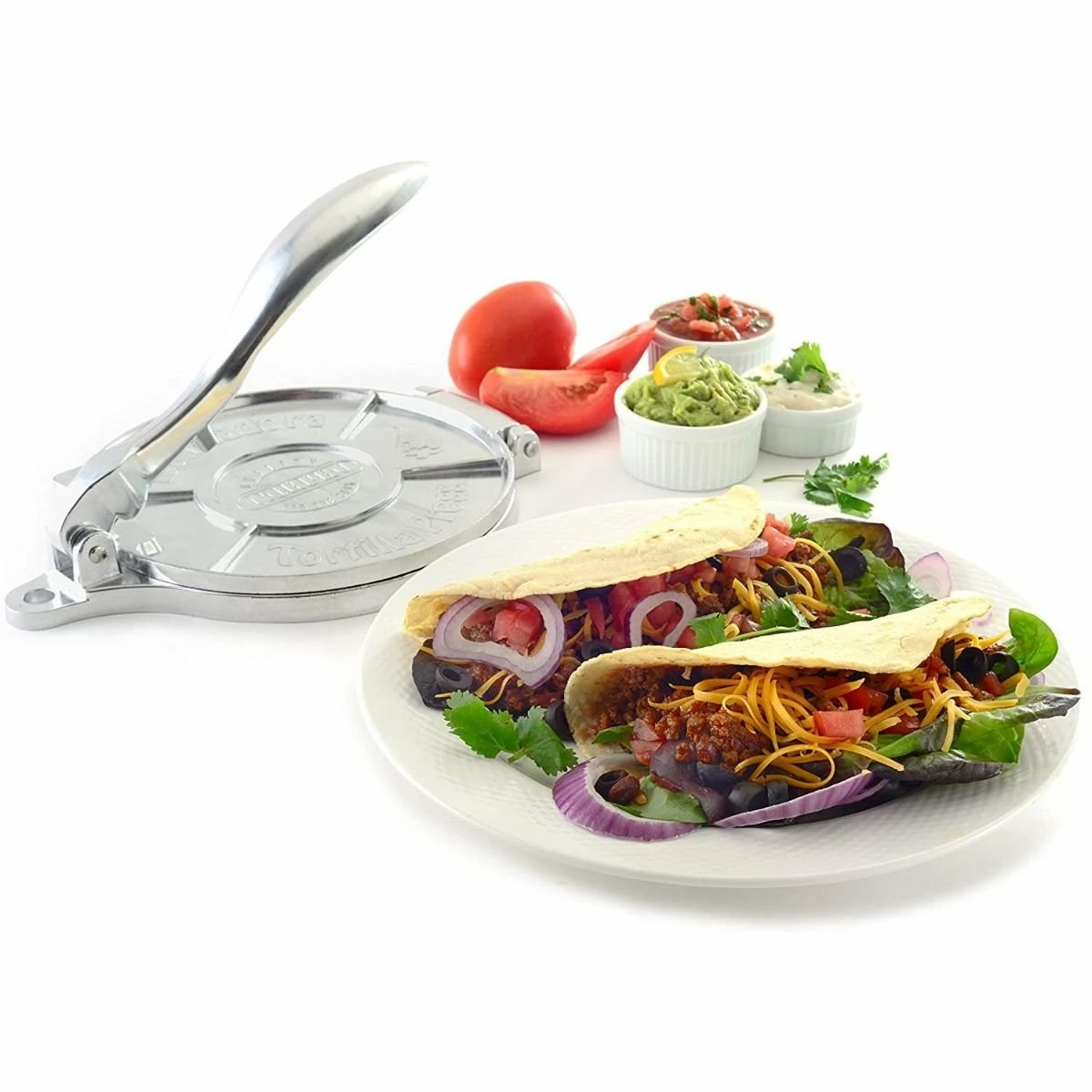 Norpro Tortilla Press 8" - Image 4