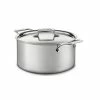 All-Clad D5 Brushed Stainelss Steel Stockpot & Lid | 8 Qt.