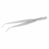 Mercer Culinary Curved Fine Tip Precision Plus Stainless Steel Plating Tongs | 6.125"
