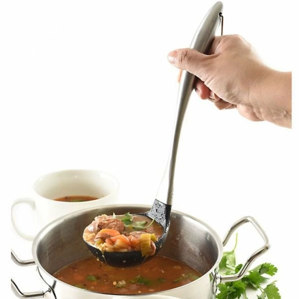 Norpro Stainless Steel And Silicone | Soup Ladle - Image 4