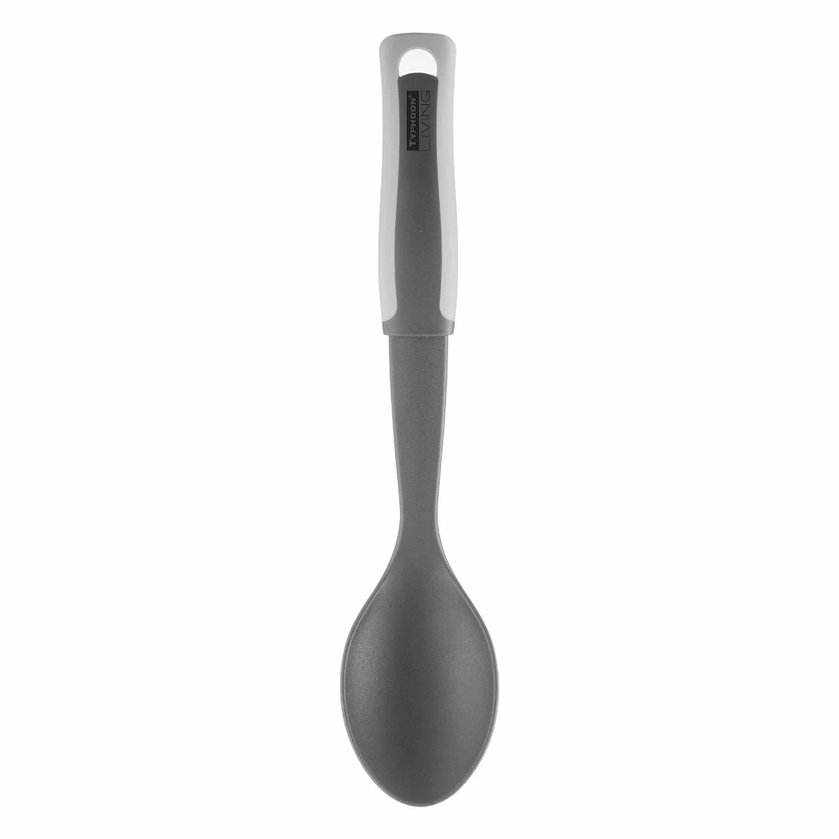 Typhoon Living Collection Nylon Solid Spoon | Two Tone Grey