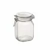 Bormioli Rocco 33.75oz Swing Top Fido Jar | White Top