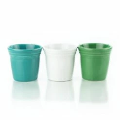 Fiesta® 3-Piece Flower Pot Set | Cool