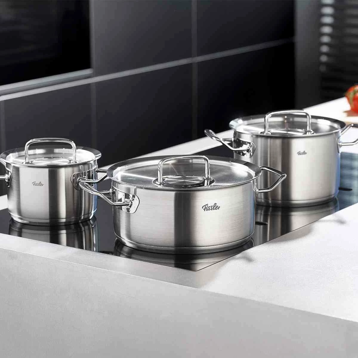 Fissler Original Profi Stainless Steel 6.7 Qt Stock Pot - Image 5
