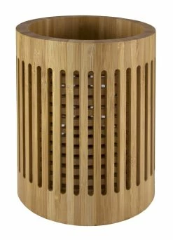 Totally Bamboo All-Natural Bamboo Lattice Utensil Holder