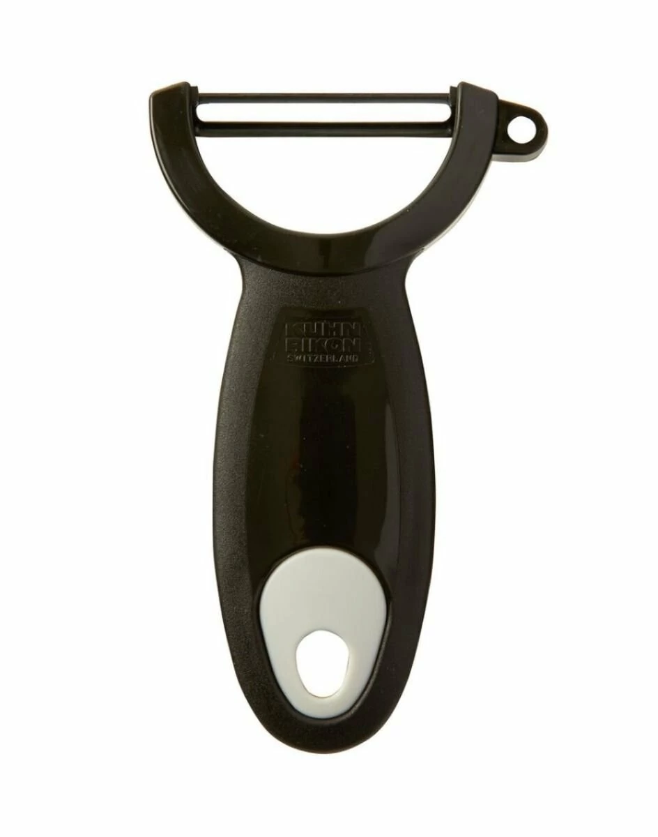 Kuhn Rikon 4" Swiss Easy Clean Peeler | Black