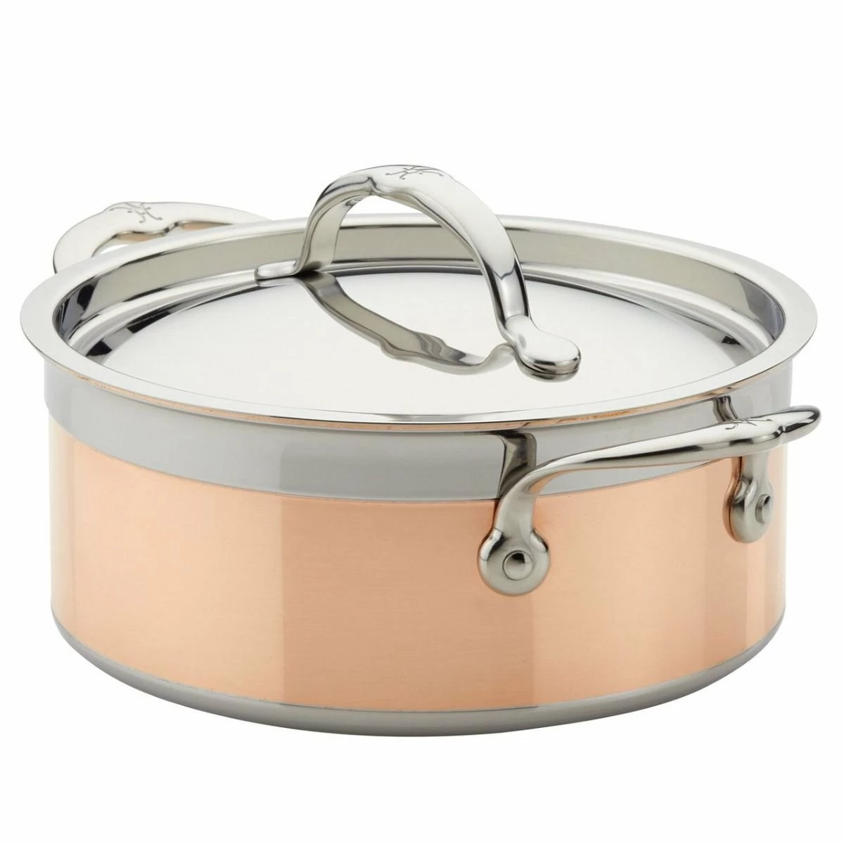 Hestan CopperBond Induction Cookware 3 Qt Covered Soup Pot - Image 4