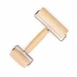 Norpro Wood Pastry / Pizza Roller - 2.5" And 4"