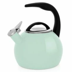Chantal 2 Qt. Enamel-on-Steel Anniversary Collection Tea Kettle | Sage Green