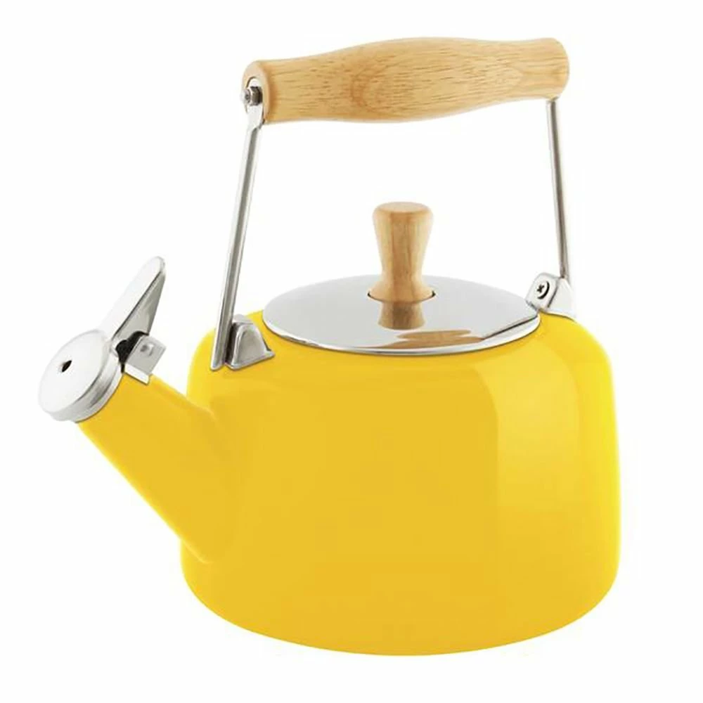 Chantal 1.4 Qt. Enamel-on-Steel Sven Collection Tea Kettle | Canary Yellow