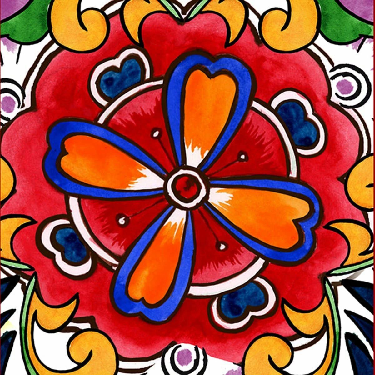 Prepara Single Taco Holder | Red - Image 5