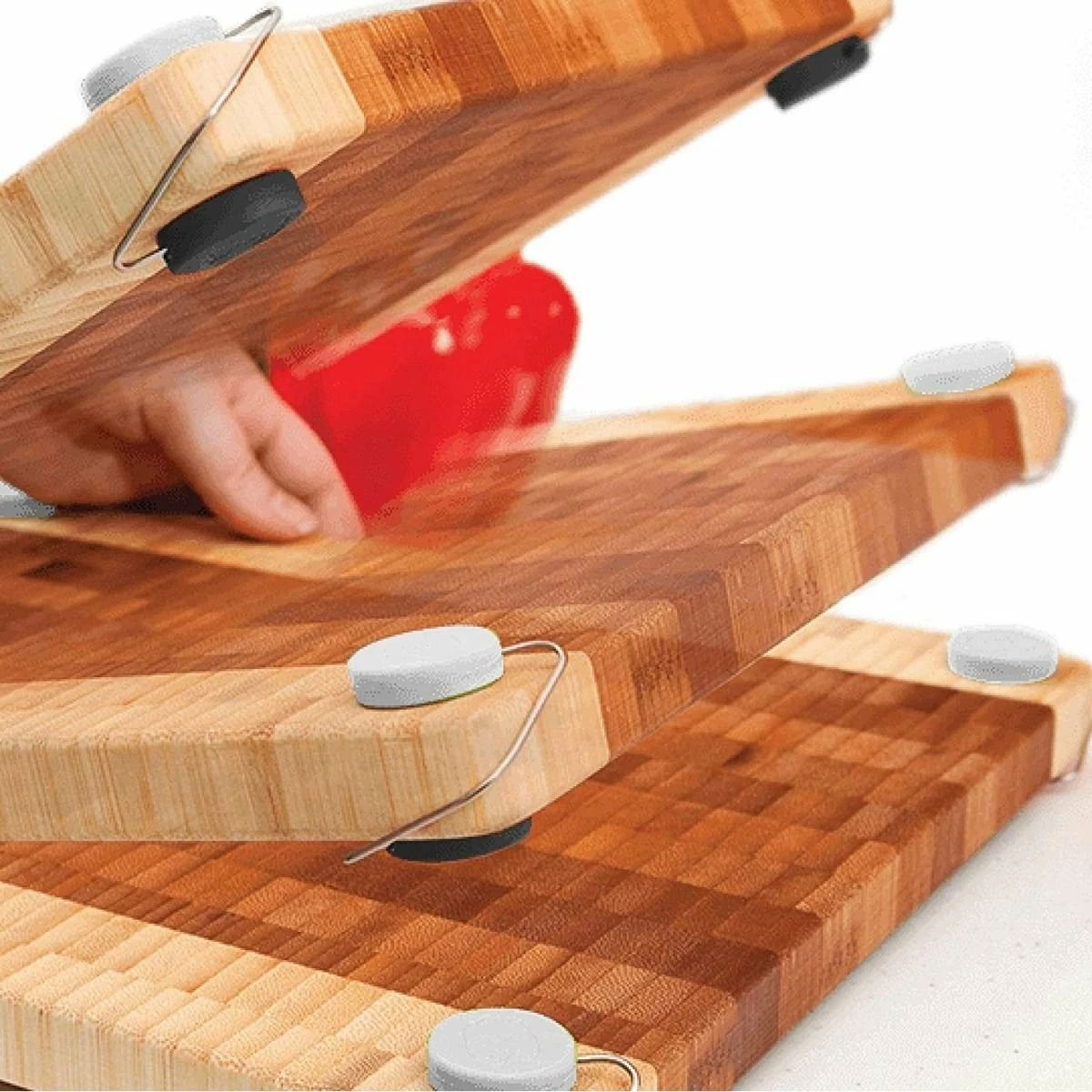 Dreamfarm Chobs Non-Slip Chopping Board Feet| Black / White - Image 3