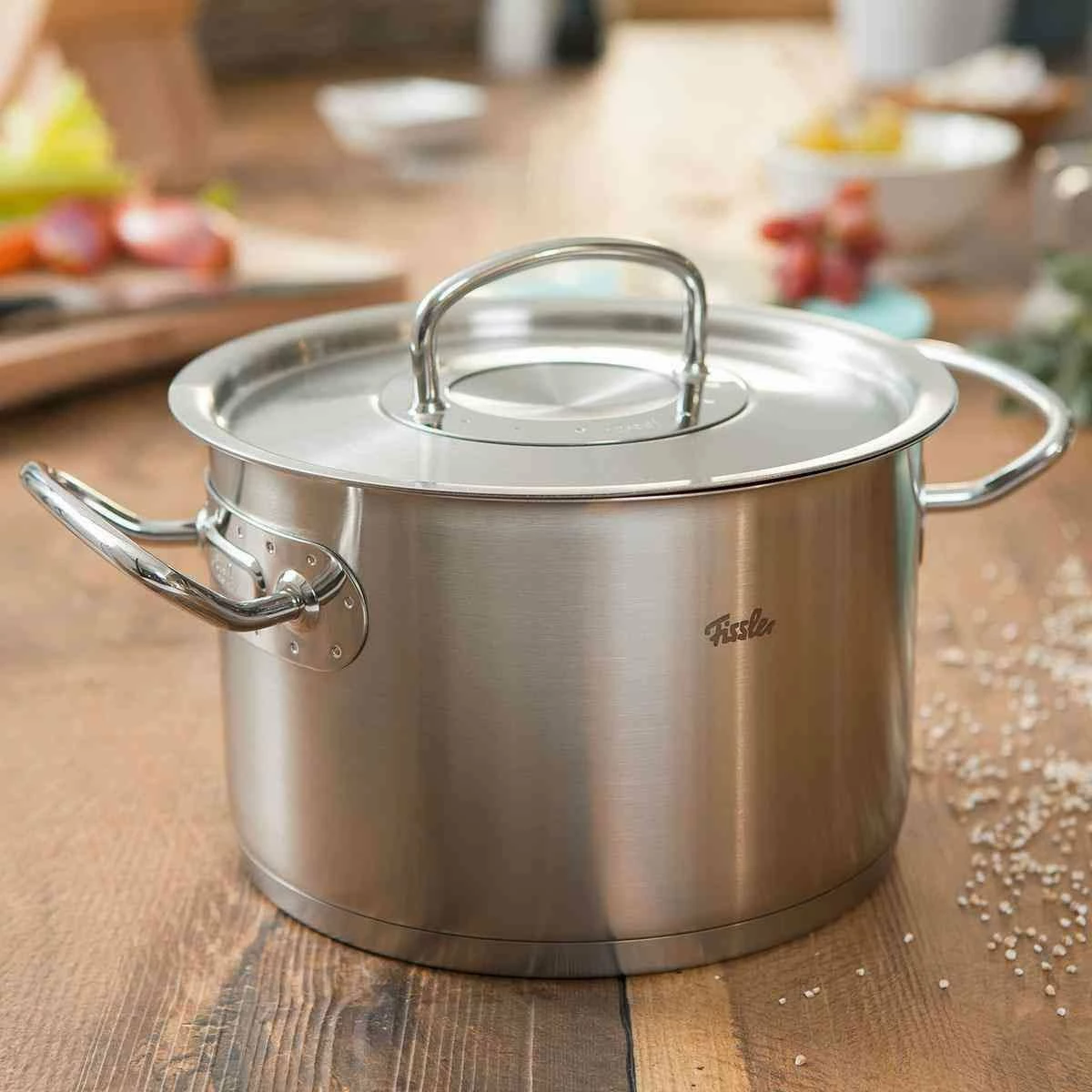 Fissler Original-Profi Collection Stainless Steel High Stock Pot | 5.5 Qt. - Image 5