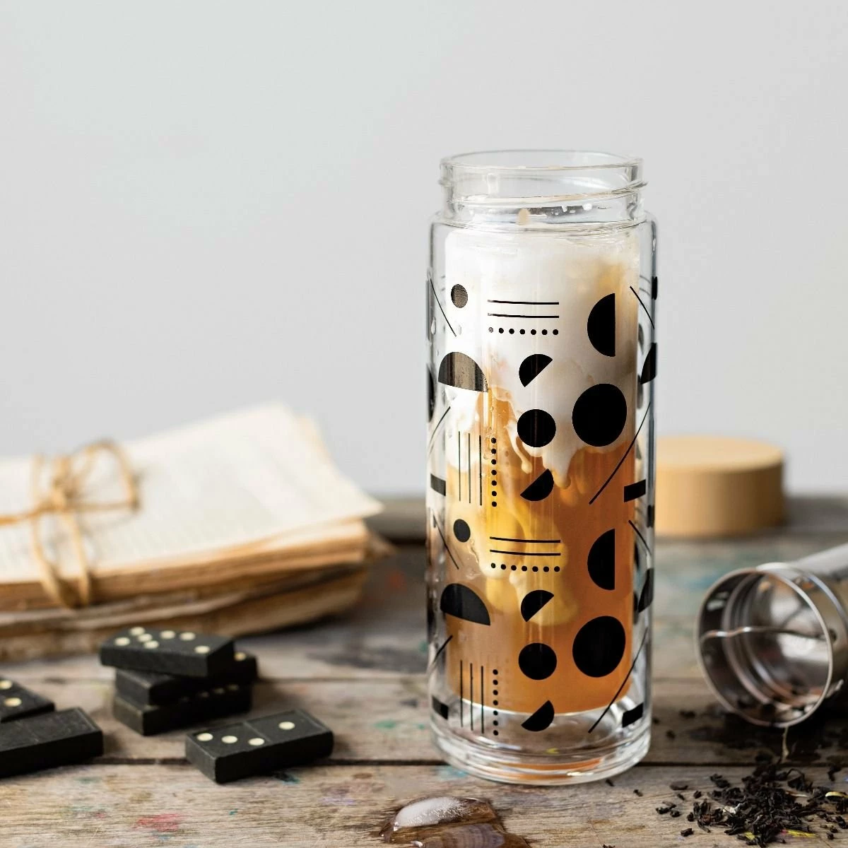 Danica Brands Danica Studio Glass Tea Infuser Bottle | Domino - Image 4