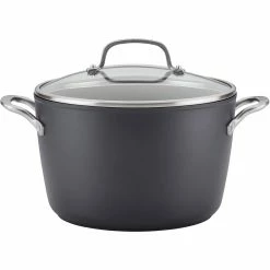 KitchenAid Non-Electrics KitchenAid Nonstick Hard Anodized Induction Stockpot With Lid | 8 Qt.