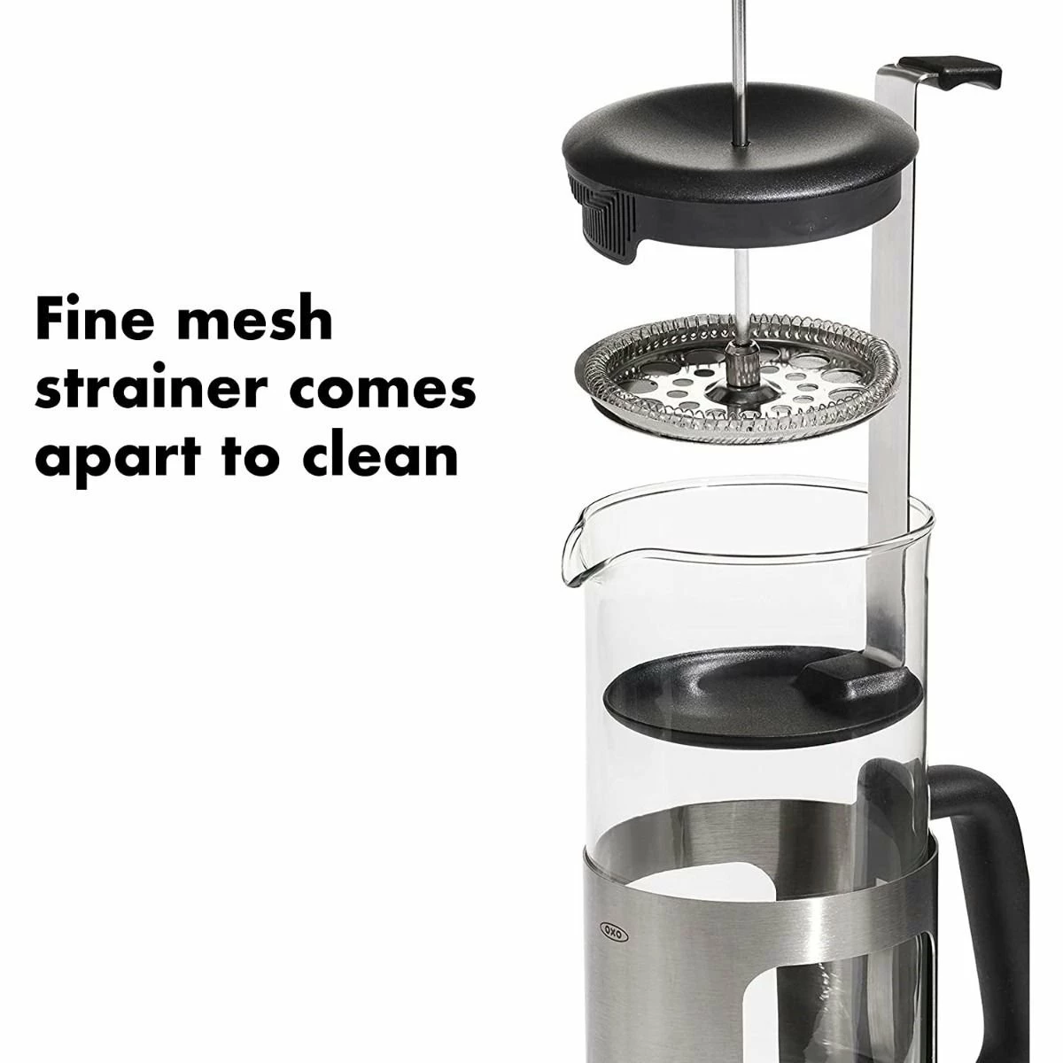 OXO Brew 8-Cup French Press With GroundsLifter - Image 2
