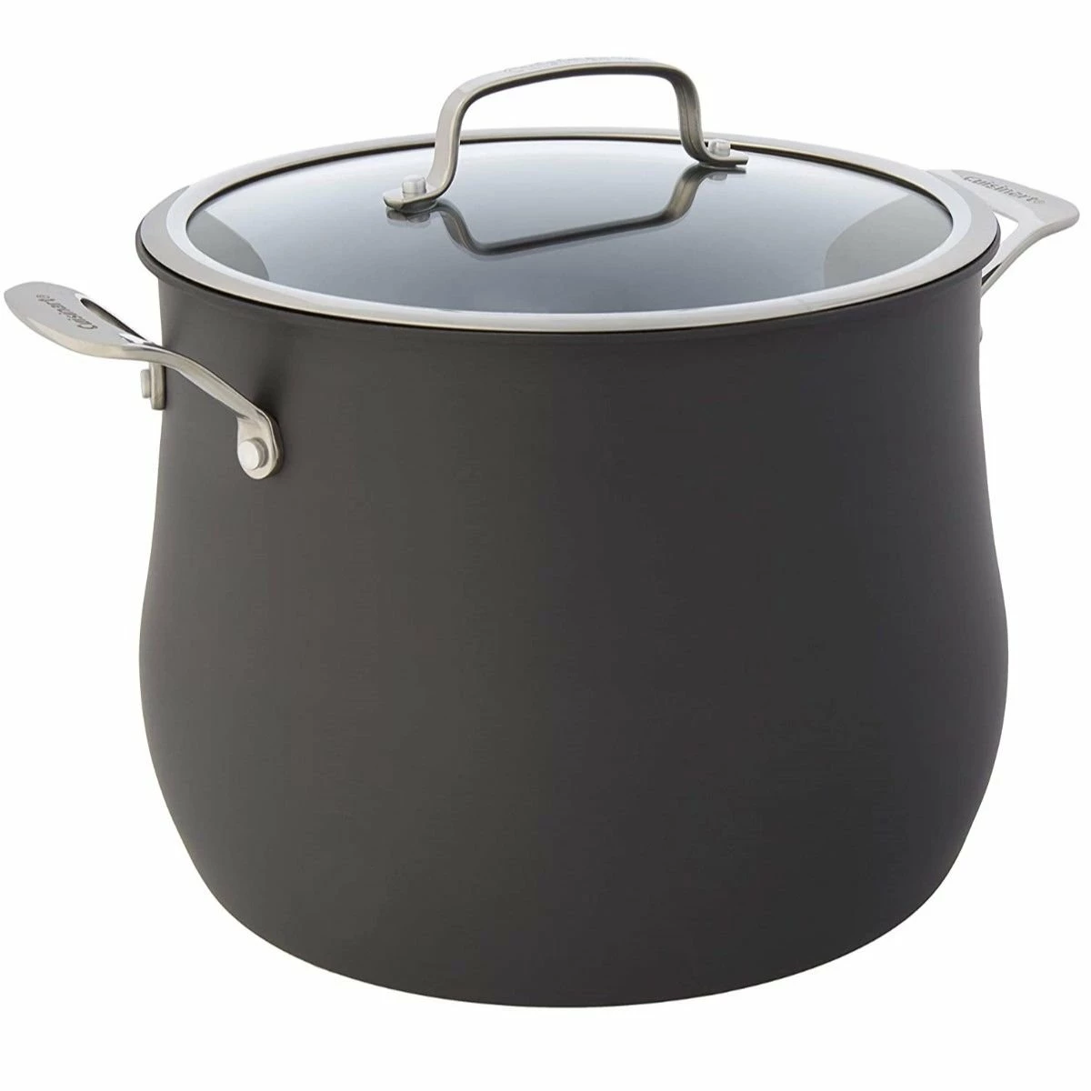 Cuisinart Contour Hard Anodized Stockpot With Cover | 12 Qt.