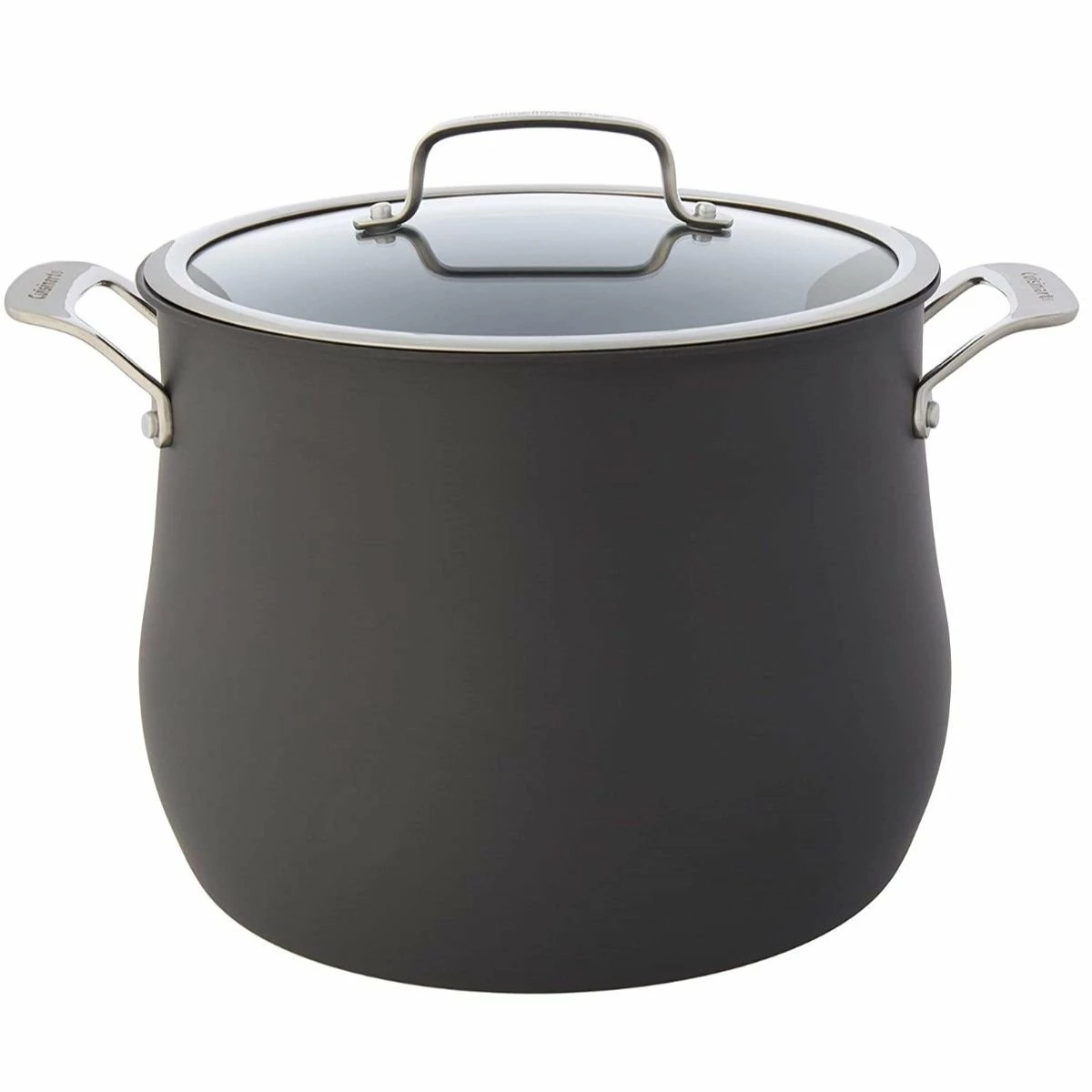Cuisinart Contour Hard Anodized Stockpot With Cover | 12 Qt. - Image 2
