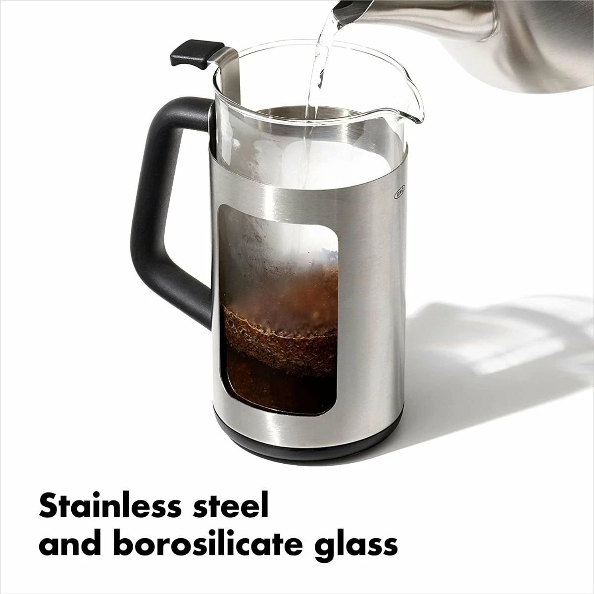 OXO Brew 8-Cup French Press With GroundsLifter - Image 4