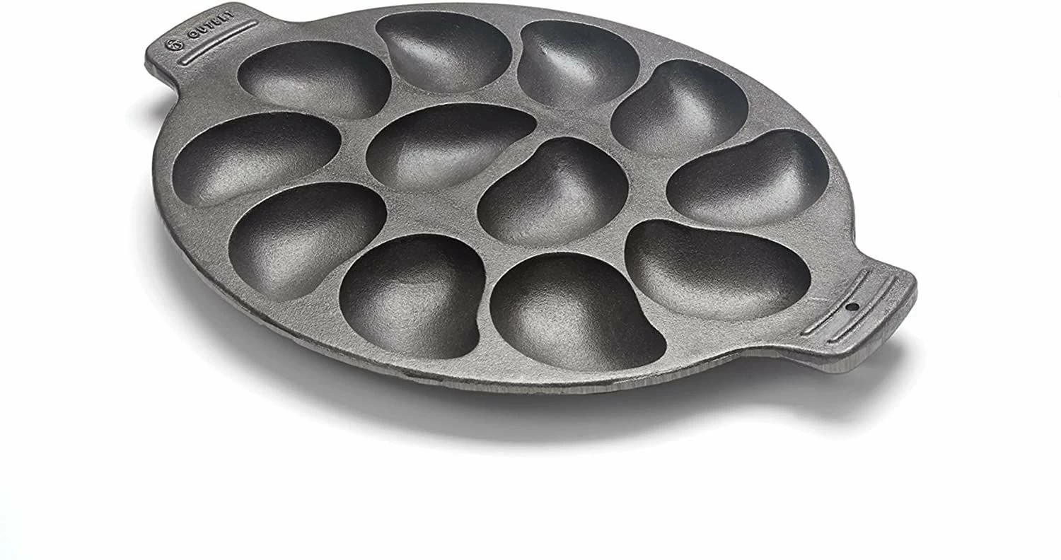 Fox Run Cast Iron Oyster Grill Pan - Image 3