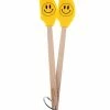 Tovolo Set Of 2 Mini "Spatulart" Smiley Face Spatulas