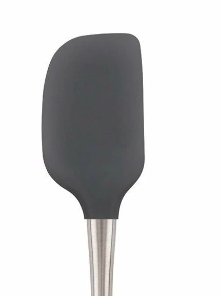 Tovolo Regular Flex-Core Spatula & Stainless Steel Handle (Charcoal)
