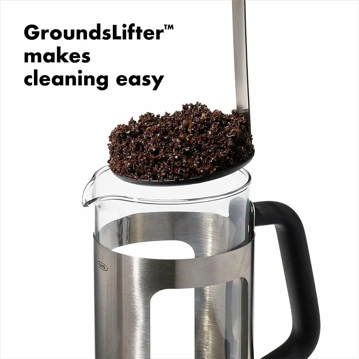 OXO Brew 8-Cup French Press With GroundsLifter - Image 3