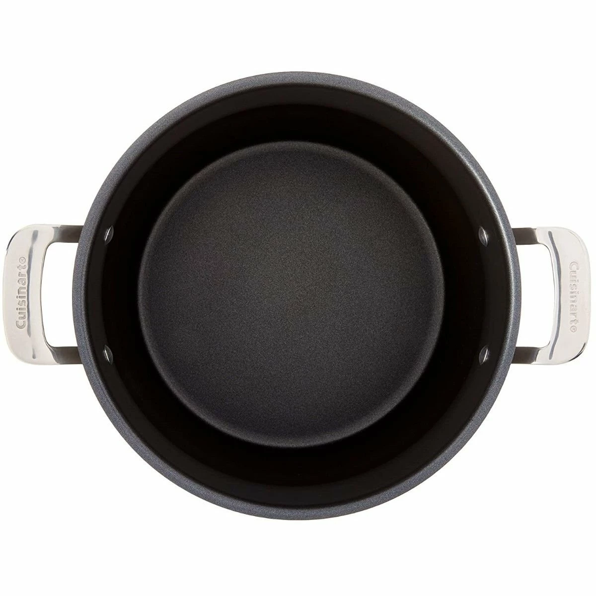 Cuisinart Contour Hard Anodized Stockpot With Cover | 12 Qt. - Image 3