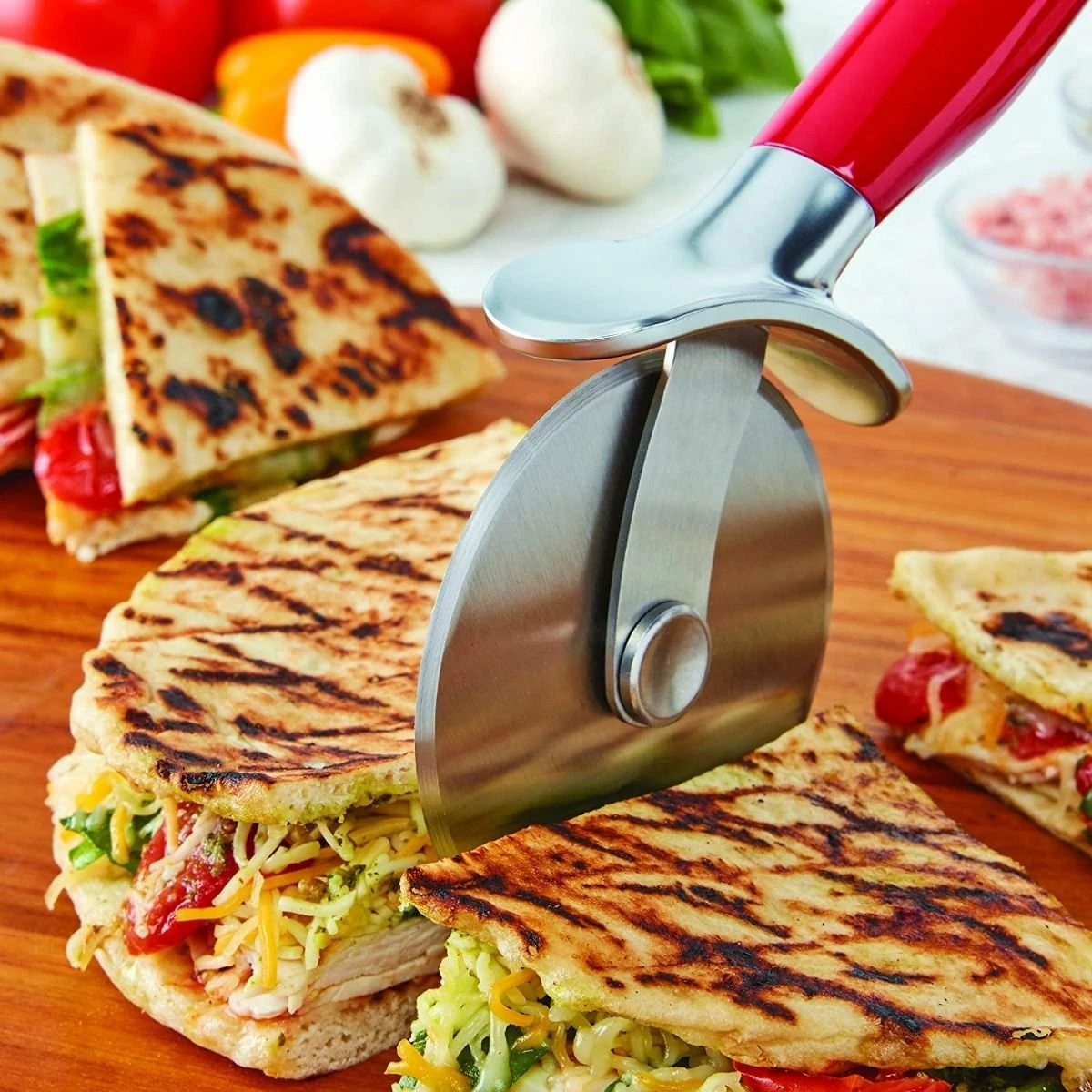 KitchenAid Non-Electrics KitchenAid Classic Pizza Wheel | Red - Image 2