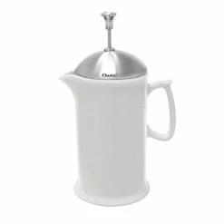 Chantal White Ceramic 28 Ounce French Press