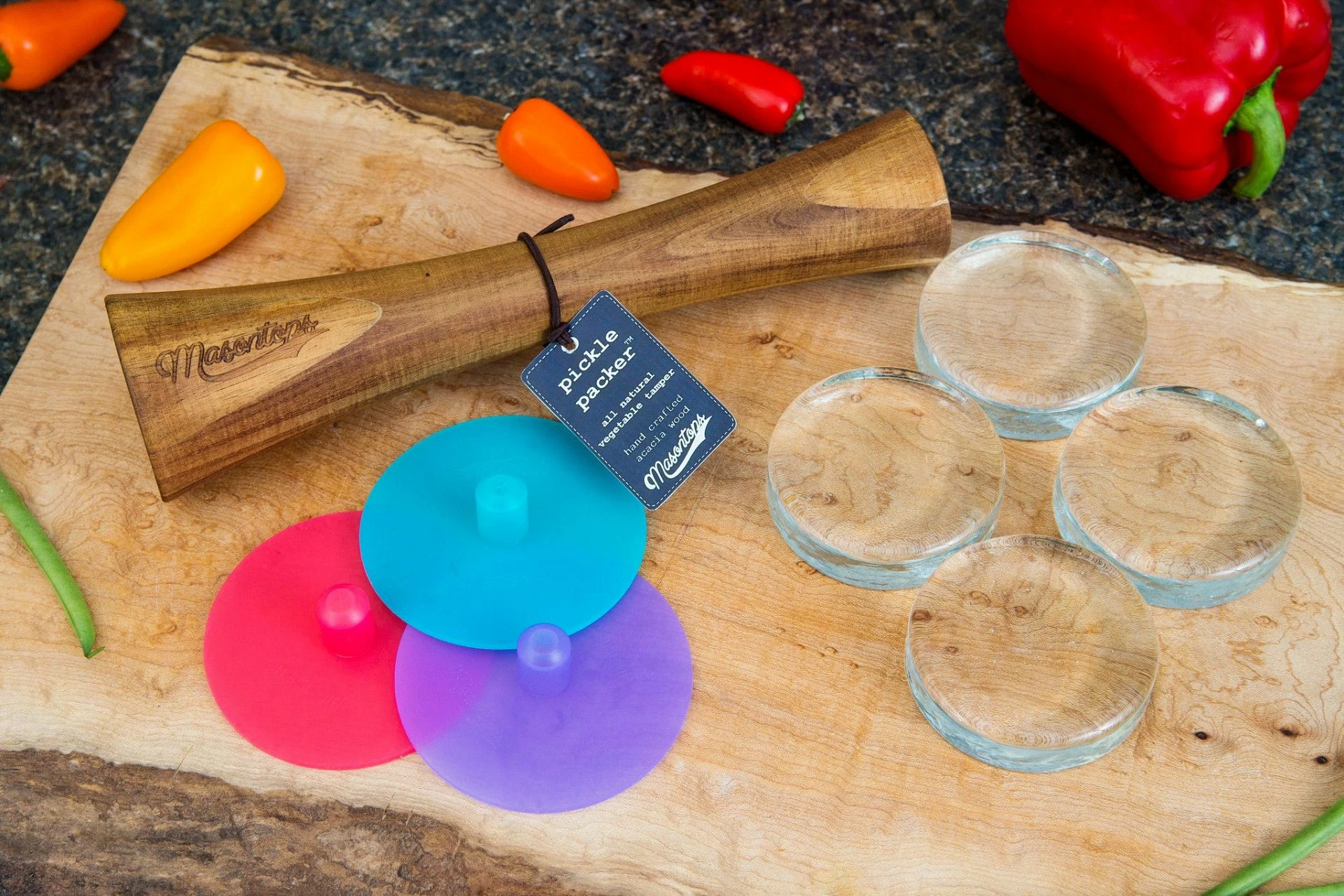 Masontops 9pc Wide Mouth Fermentation Kit - Image 2