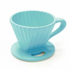 Chantal Lotus 8 Oz Pour Over Coffee Maker - Aqua