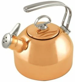 Chantal 1.8 Qt. Steel Classic Tea Kettle | Copper