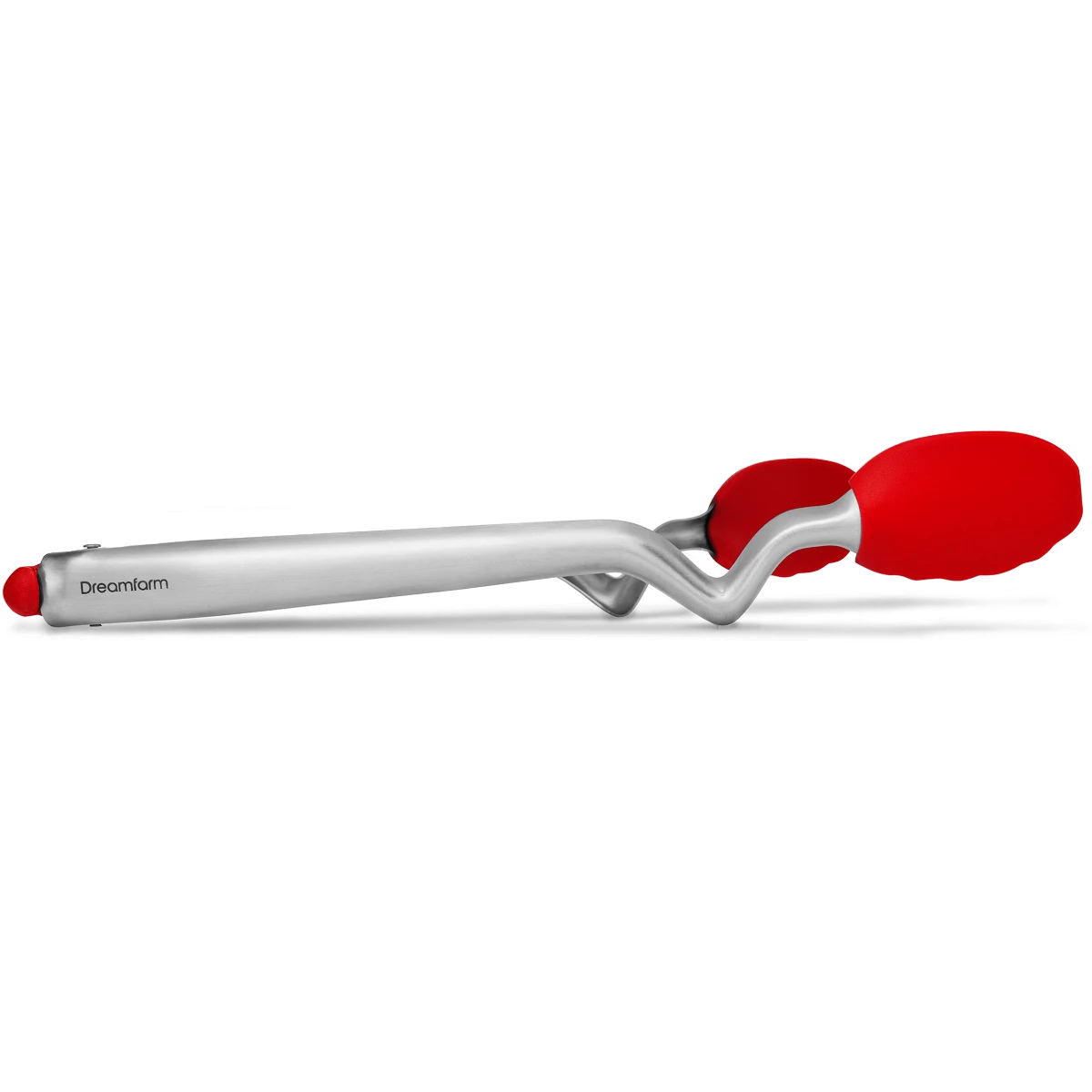 Dreamfarm 12" Clongs Silicone Tongs | Red
