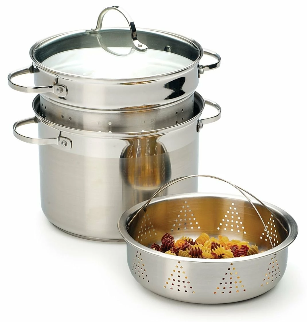 RSVP International RSVP Endurance Stainless Steel Multi Cooker Pot - 8 Qt. Capacity