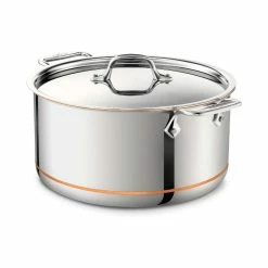 All-Clad Copper Core 5-Ply Bonded Stainless Steel Stock Pot | 8 Qt.
