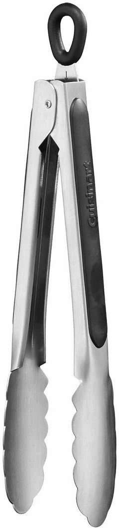 Cuisinart 9" Stainless Steel Soft Grip Tongs