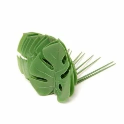 Kikkerland Monstera Leaf Food Picks