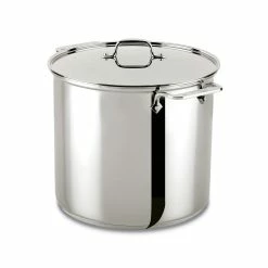 All-Clad Stainless Steel Stockpot & Lid | 16 Qt.