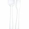 RSVP International RSVP 2-Piece 8" Silicone Spatula Set – White