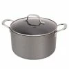 Swiss Diamond | Hard Anodized Induction 8-Quart Nonstick Stock Pot With Glass Lid