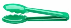 Mercer Culinary Hell's Tools High-Heat 9.5" Utility Tongs | Green