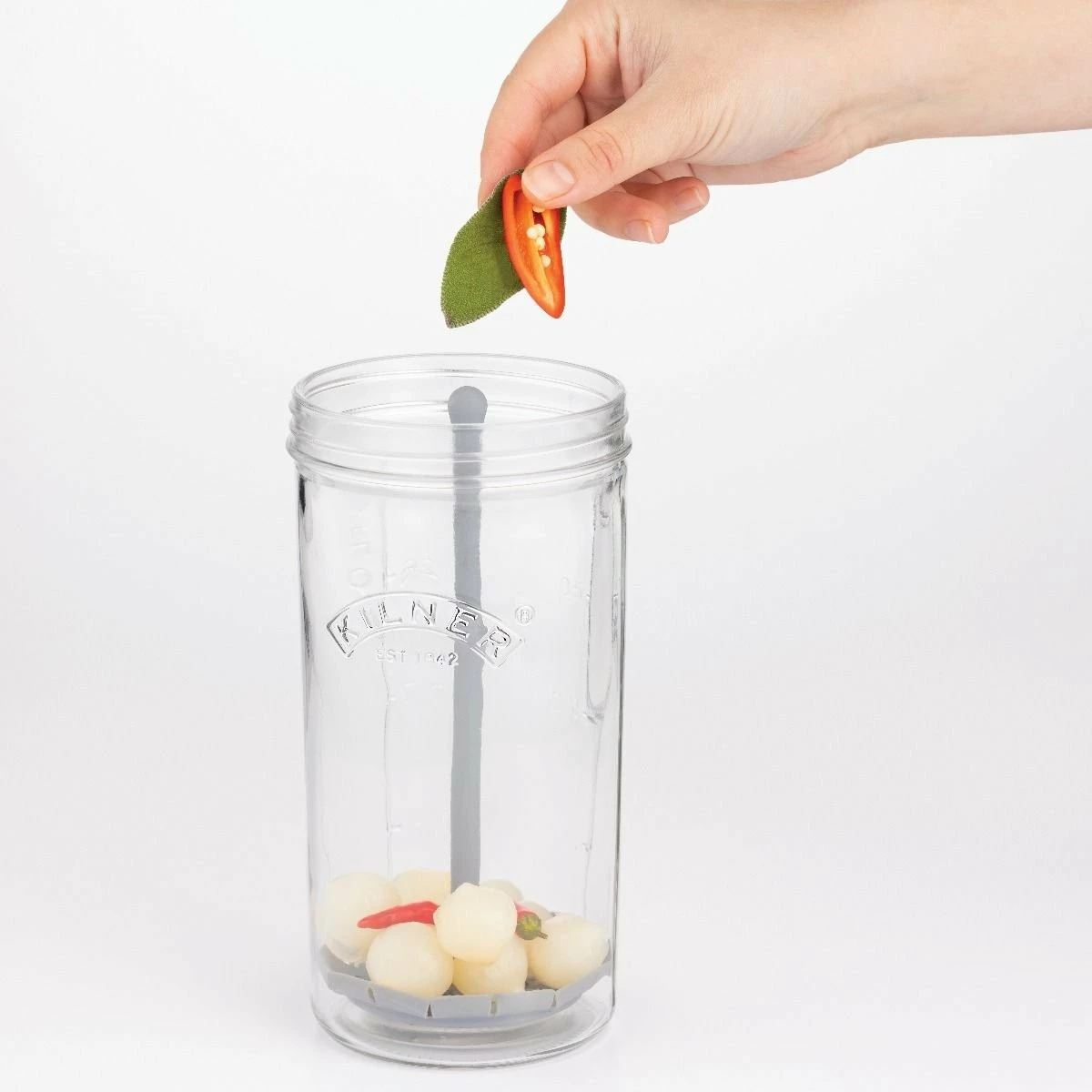Kilner Pickle Jar With Lifter | 34oz - Image 2