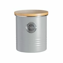 Typhoon Living Collection 1-Quart Coffee Canister | Grey