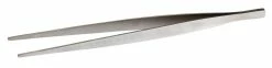 Mercer Culinary Straight Tip Precision Stainless Steel Plating Tongs | 9.375"