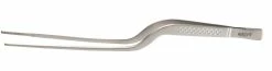 Mercer Culinary Offset Precision Plus Stainless Steel Plating Tongs | 7.875"