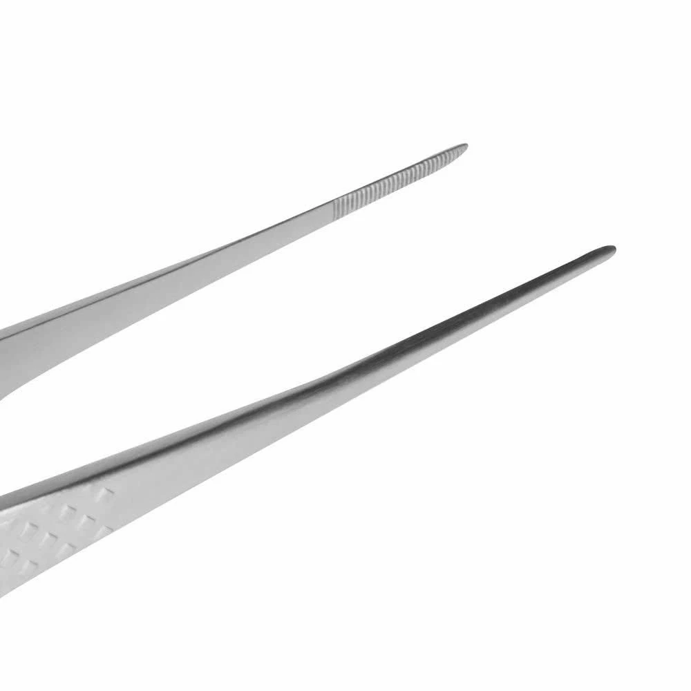 Mercer Culinary Fine Tip Precision Plus Stainless Steel Plating Tongs | 6.125" - Image 3