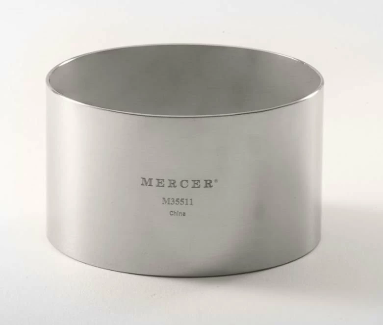 Mercer Culinary 3" X 1.75" Stainless Steel Ring Mold